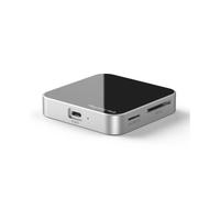 Hub Usb-C 3.2 7 In 1, Docking Station Magnetica, 4K60Hz, Pd100W, Ricarica 10Gbps, Adattatore Multiporta di Tipo C per Telefono e Laptop