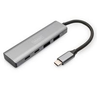 Digitus Digitus Hub UsB-C 4 Porte 2x Usb A 2x UsB-C T_0178_1174391 Informatica