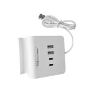 Hub USB C 4 porte USB2.0 Ricarica Rapida e Sincronizzazione Dati Compatto Per Laptop Smartphone Viaggi Veloce Trasferimento Dati Adattatore USB