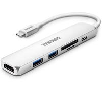 Hub USB-C 6In1 49W PD Adattatore Cavo AV Digitale HDMI 4K USB 3.0 3.1 Micro-SD