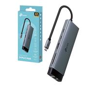 HUB USB C 9 IN 1 UH9120C HDMI 4K@60HZ GIGABIT ETHERNET SD NERO VULCANO