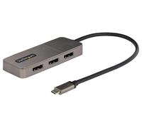 Hub USB-C A 3X DisplayPort 1.4 MST, 4K UHD 60Hz - MST14CD123DP
