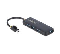 Hub USB C a 4 porte 5 Gbps alimentato via bus mini hub da viaggio/portatile