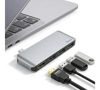 Hub USB C a 4 porte, adattatore multiporta 10Gbps con HDMI 4K a 60Hz per MacBook
