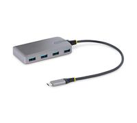 StarTech.com Hub USB-C a 4 porte - 5Gbps - Alimentazione via bus - Hub da USB C a 4x USB-A con ingresso di alimentazione ausili