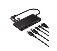 Hub USB C a 7 Porte con HDMI 2.0 4K a 60Hz Lettore di Schede SD e MicroSD PD
