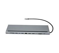 Hub USB C a Ethernet, PD Ricarica 12 in 1 Hub USB C per computer portatile