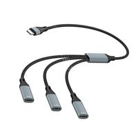 Hub USB C adattatore splitter convertitore essenziale adatto per migliorare la funzionalità del dispositivo telefonico del computer portatile tablet
