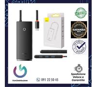 HUB USB-C BASEUS 5 IN 1 HDMI 4K 3 USB 3.0 PD 100W TYPE-C NERO