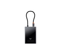 HUB USB-C BASEUS PioneerJoy 8 in 1, HDMI 4K@60Hz, DisplayPort 8K@30Hz, USB-A 3 5 Gbps