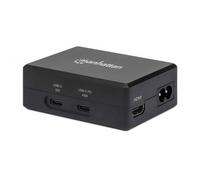 Manhattan Hub USB-C™ con funzione di ricarica Power Delivery 45W