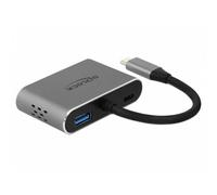 Hub USB-C DeLOCK 64074 con HDMI, VGA e USB Power Delivery 87 W