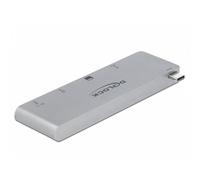 Hub USB-C DeLock 64078 2xUSB-A 1xUSB-C Lettore SD/MicroSD Power Delivery