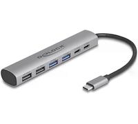 HUB USB-C DELOCK 64232 USB 3.2 Gen 1 6 porte