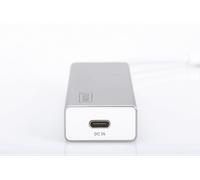 Digitus DA70242 Hub USB 3.0 con 3 Porte USB 3.0 Tipo "A" e 1 Porta Tipo "C", Connettore Maschio Tipo "C"