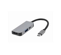 HUB USB-C GEMBIRD 3-in-1 USB 3.2 Gen 1