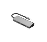 Hub USB-C Gembird HDMI 1xUSB-C GbE 2xUSB-A Card PD - 8716309120746