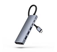 Hub USB C HDMI 4K@60Hz, adattatore 9 en 1 con PD 100W, 3 USB 3.0, SD/TF, 3.5mm Jack, MacBook Pro/Air M2 M1,iPad Pro/Air/Mini,Steam Deck,Switch, Chromebook,Surface Pro