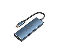 Hub USB C HDMI Adattatore, iTSOHOO USB C Hub 4 in 1 di tipo C con uscita HDMI 4K, 3 porte USB 3.0/2.0 Adattatore Hub multiporta per MacBook Pro/Air M1,iPad Air, XPS, e altro (Blue)