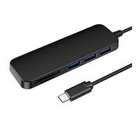 Hub USB C Hub USB 3.0 Multi USB Splitter Adattatore 3 porte Lettore di schede ad alta velocità Tipo C Mini USB Hub Cavo di prolunga Hub USB