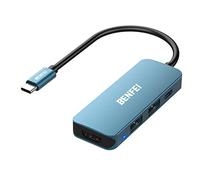 Hub USB-C, hub USB-C 4 in 1 BENFEI con HDMI 4K, alimentatore da 60 W, 2 porte USB, per MacBook Pro 2020/2019/2018, Pixelbook, XPS