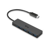 HUB USB-C I-TEC con 4 Porte USB 3.0 con Cavo Integrato 20cm