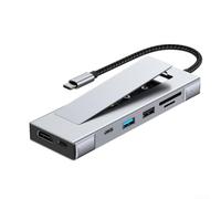 Hub USB C M.2 SSD 10Gbps Alluminio Hub USB C M.2 SSD 10Gbps | Trasferimento dati 10Gbps, alluminio per premium, dissipazione per calore, elegante, and play