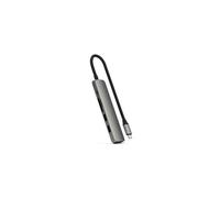 Hub USB-C Multiport 6-in-1 - Satechi - 4K - Power Delivery 100W - 10Gbps - Grigio