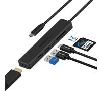 Hub USB C Multipresa [6 porte] con 4K HDMI USB Tipo C PD (60W) USB 3.2 Gen 1