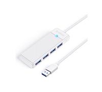 HUB USB-C ORICO PAPW4AC3 4 porte Bianco