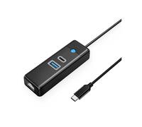 HUB USB-C ORICO PW3UR25-C3 3 porte Nero
