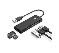 HUB USB-C ORICO TypeC con lettore di schede SD e microSD USB 3.2 Gen 1 4 porte