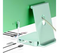 Hub USB C per iMac 24" 2021/2023/2024, hub USB 8 in 1 iMac con espansione SSD M.2 (SSD non inclusa), con USB A/C 3.2 10 Gbps, SD/TF, HDMI iMacM1 M3 M4 Dock