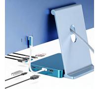 Hub USB C per Mac 24" 2021/2023/2024, hub USB 8 in 1 iMac con espansione SSD M.2 (SSD non inclusa), con USB A/C 3.2 10 Gbps, SD/TF, HDMI iMacM1 M3 M4 Accessori Dock