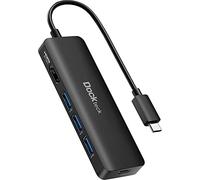 Hub USB C per MacBook Air M2, Dockteck 5 in 1 Dock USB C HDMI Adattatore 4k 60hz, 3 USB-3.0, 100W PD per MacBook Pro/Air M1/M2, iPad Pro, Steam Deck