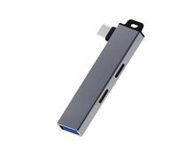 Hub USB C portatili da tipo C a doppio tipo C + adattatore USB 3.0 docking station USB C per una facile connettività e integrazione