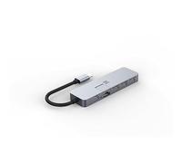 Hub usb-c pour imac m1 - 5 ports - structure en aluminium durable et solide - gris sidéral