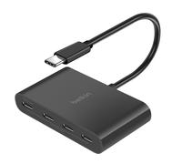 Hub USB-C Power Delivery 100W 4x USB-C carica sincronizzazione rapida - Nouvo