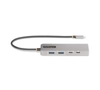 Hub USB-C Startech 10G2A1C25EPD-USB-HUB Grigio