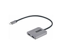StarTechcom Adattatore USB-C HDMI - USB C HUB MST a Doppio HDMI 4K 60Hz - Convertitore USB Type-C a Multi Monitor HDMI per Not