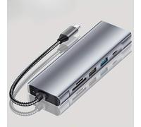 Hub USB C Sunkandi The Universe 8 in 1 con disco rigido esterno ad alta velocitÃ da 10 Gbps per M.2