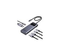 UGREEN Uno 10Gbps Hub USB C HDMI 4K 60Hz PD 100W Carica Adattatore Type C 3.2 con Indicatore LED Docking Station Compatibile con MacBook PRO Air M3 M2 M1, iPad, iPhone 17 PRO Max Air, Galaxy S25