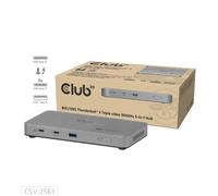 Club3D CSV-2563 5-1 Thunderbolt 5 Hub Triple Video 5K60Hz Thunderbolt Share certificata 180W