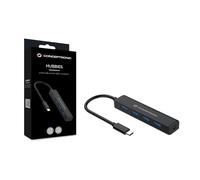 Conceptronic Ctc4usb3 4 Port Usb-c Hub Argento