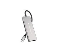 Hub USB Conceptronic HUBBIES17G USB 3.2 Gen 2 Type-C 7 Porte 100W Grigio Hub USB Conceptronic HUBBIES17G USB 3.2 Gen 2 Type-C 7 Porte 100W Grigio