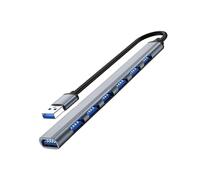 Hub USB da USB3.0 a USB2.0/3.0 con 7 porte SilverGrey