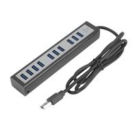 Hub USB dal design elegante, USB 3.0 con porta di ricarica intelligente per un trasferimento dati e una ricarica dei dispositivi efficienti.