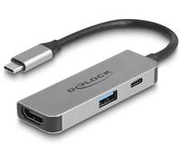HUB USB DELOCK 61063 USB 3.2 Gen 1 3 porte