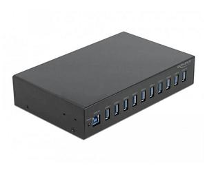HUB USB DELOCK 64112 USB 3.2 Gen 1 10 porte