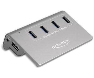 HUB USB DELOCK 64181 USB 3.2 Gen 2 5 porte